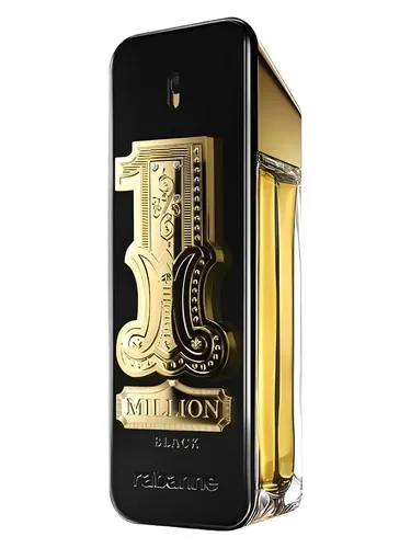 Frasco de 1 Million Black de Paco Rabanne, notas de Notas Tropicais