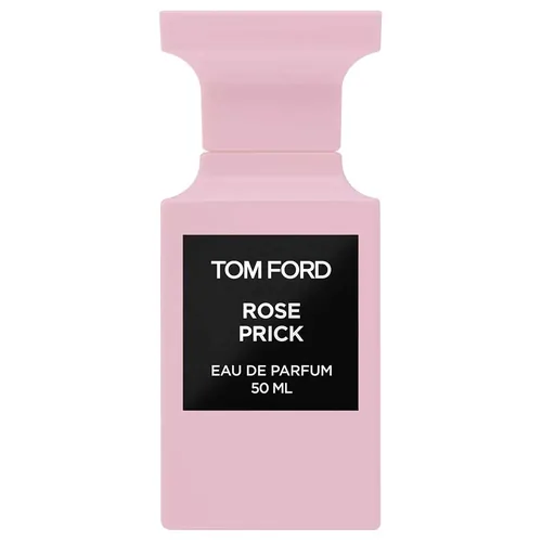 Frasco de Rose Prick de Tom Ford, notas de Cúrcuma e Pimenta de Szechuan