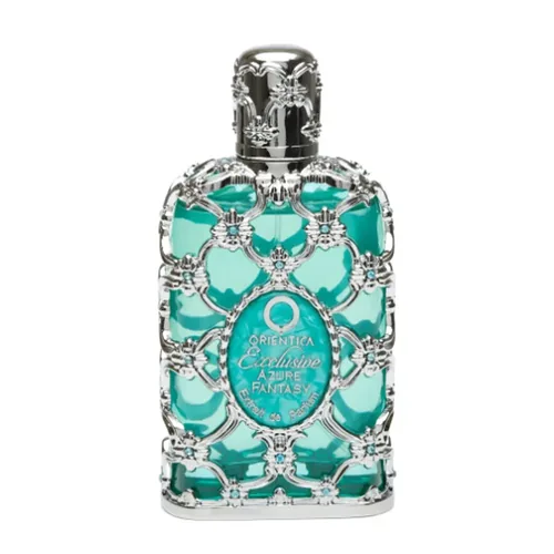 Frasco de Luxury Azure Fantasy de Orientica, contratipo de Imagination