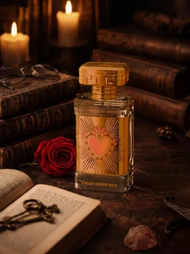 Frasco de Fatal Embrace de Paris Corner, notas de Bergamota e Rosa