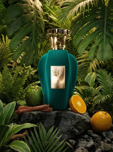 Frasco de Voux Alma Verde de Paris Corner, notas de Bergamota e Tangerina