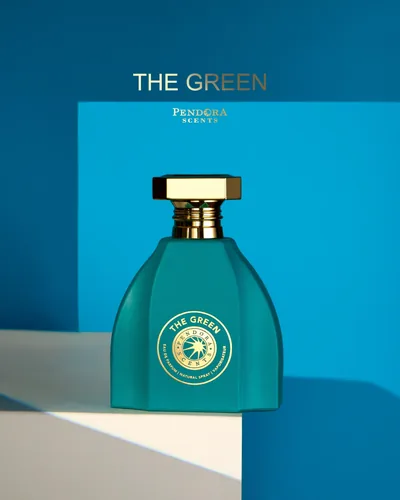 Frasco de The Green de Paris Corner, notas de Groselha Negra e Tangerina