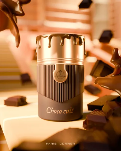 Frasco de Choco Cult de Paris Corner, notas de Laranja