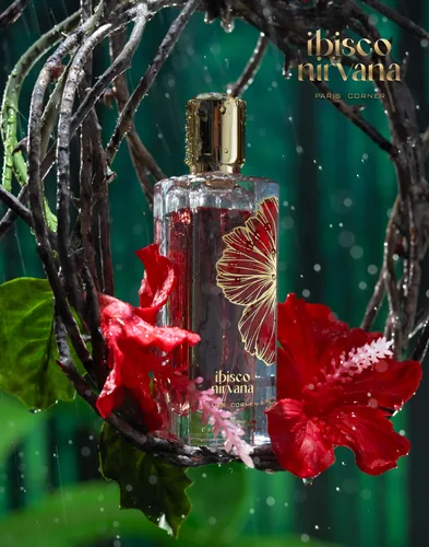 Frasco de Ibisco Nirvana de Paris Corner, contratipo de Hibiscus Mahajád