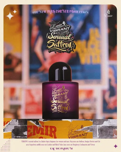Vibrant Sensual Saffron Emir