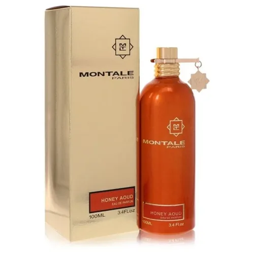 Frasco de Honey Aoud de Montale, notas de Mel