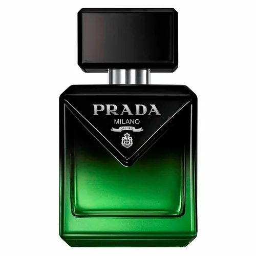 Frasco de Paradigme Le Parfum de Prada, notas de Bergamota e Gerânio