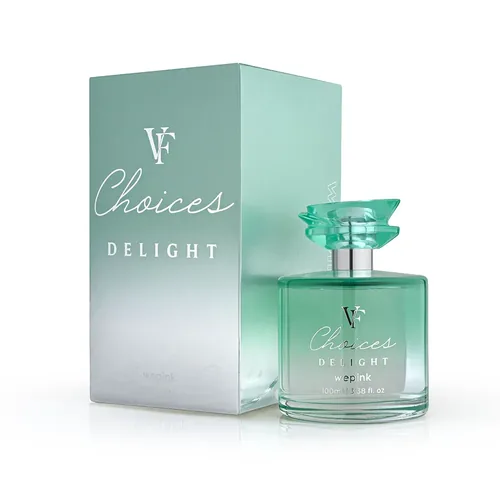 Frasco de VF Choices Delight de Wepink, notas de Toranja e Maçã