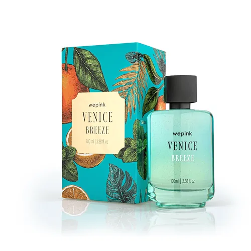 Frasco de Venice Breeze de Wepink, notas de Lima e Groselha Negra