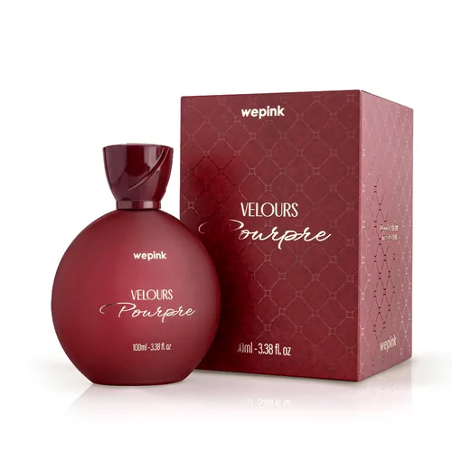 Frasco de Velours Pourpre de Wepink, notas de Rum e Groselha Negra