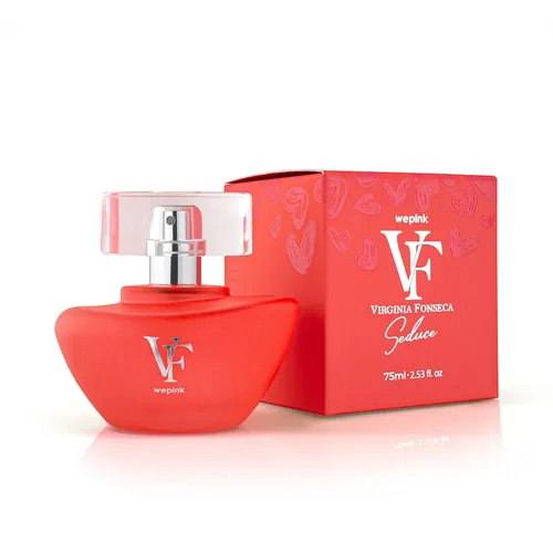 Frasco de VF Seduce de Wepink, notas de Groselha Negra e Notas Verdes