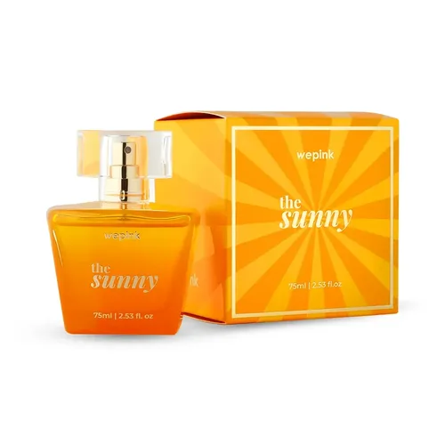 Frasco de The Sunny de Wepink, notas de Toranja e Groselha Negra