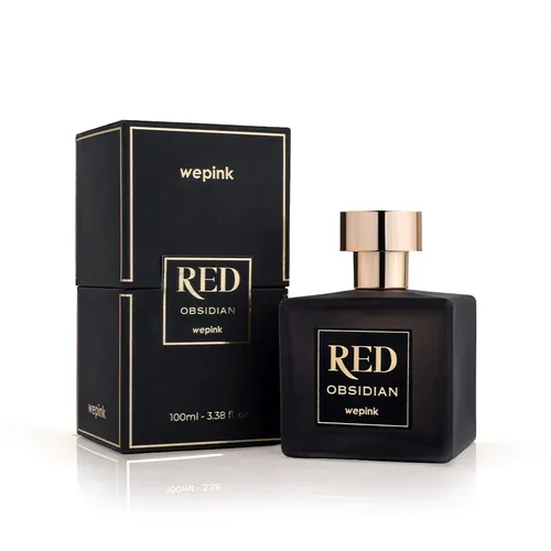 Frasco de Red Obsidian de Wepink, notas de Sálvia e Canela