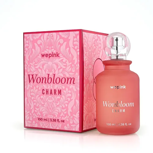 Frasco de Wonbloom Charm de Wepink, contratipo de Irresistible