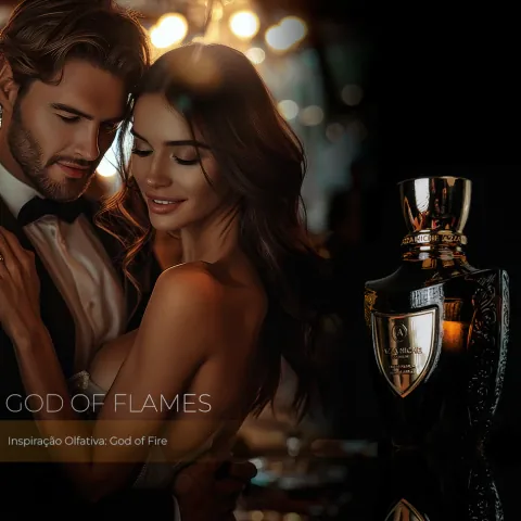 God Of Flames de Azza Parfums, contratipo com 92% de similaridade