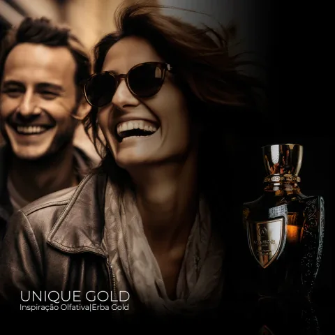 Unique Gold de Azza Parfums, contratipo com 70% de similaridade