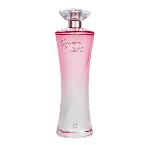 Frasco de Grace La Rose Sublime de Hinode, notas de Bergamota