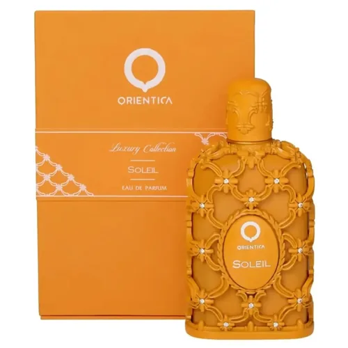 Frasco de Soleil de Orientica, notas de Gengibre e Anis