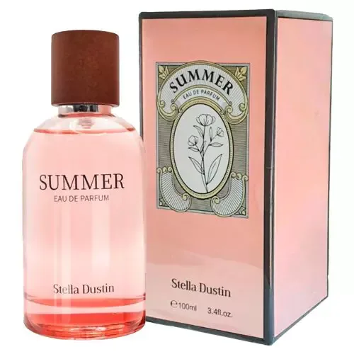 Frasco de Summer de Stella Dustin, notas de Bergamota e Osmanthus
