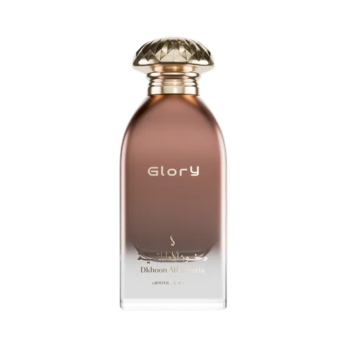 Frasco de Glory de Dkhoni, notas de Jasmim e Bergamota