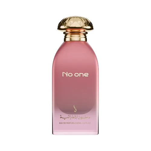 Frasco de No One de Dkhoni, notas de Toranja e Flor de Laranjeira