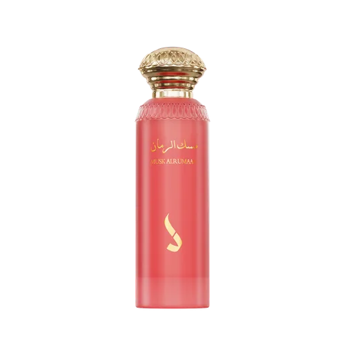 Frasco de Pomegranate Musk de Dkhoni, notas de Groselha Negra