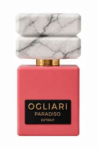 Frasco de Paradiso de Ogliari, notas de Bergamota e Abacaxi