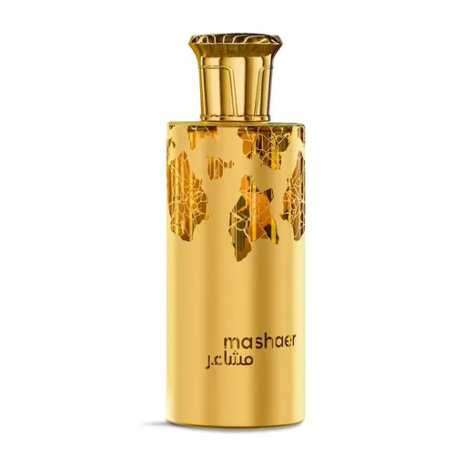 Frasco de Mashaer de Mawwal, notas de Ylang-Ylang e Tangerina