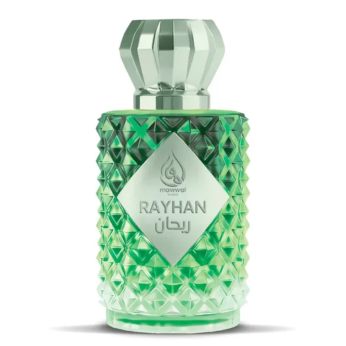 Frasco de Rayhan de Mawwal, notas de Bergamota