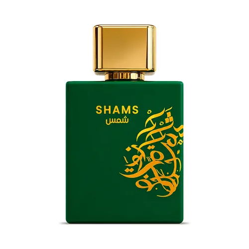 Frasco de Shams de Mawwal, notas de Noz-moscada e Bergamota