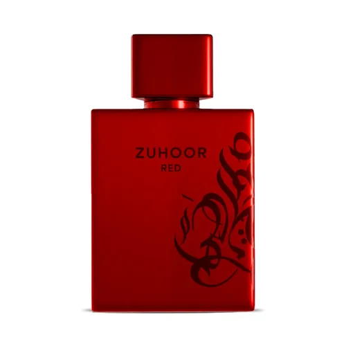 Frasco de Zuhoor Red de Mawwal, notas de Pera