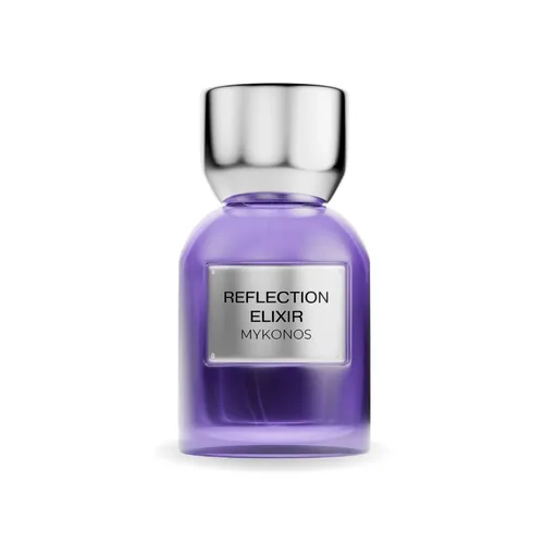 Frasco de Reflection Elixir de Mykonos, notas de Toranja e Gengibre