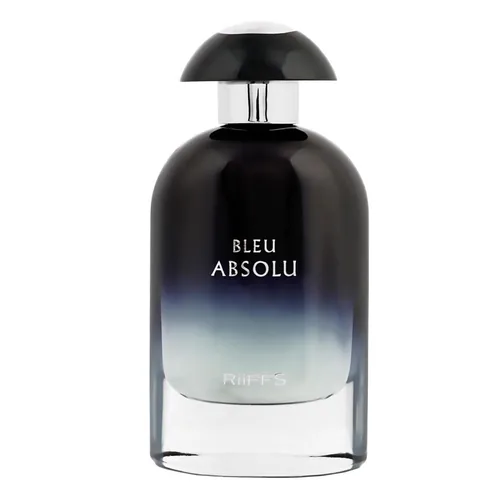 Frasco de Bleu Absolue de Riiffs, notas de Bergamota e Pimenta Negra