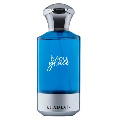Frasco de Bleu Glace de Khadlaj, notas de Limão e Bergamota