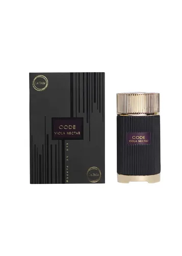Frasco de Code Viola Nectar de Khadlaj, notas de Bergamota