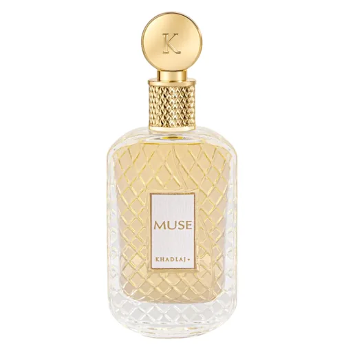 Frasco de Muse de Khadlaj, notas de Bergamota e Flor de Laranjeira