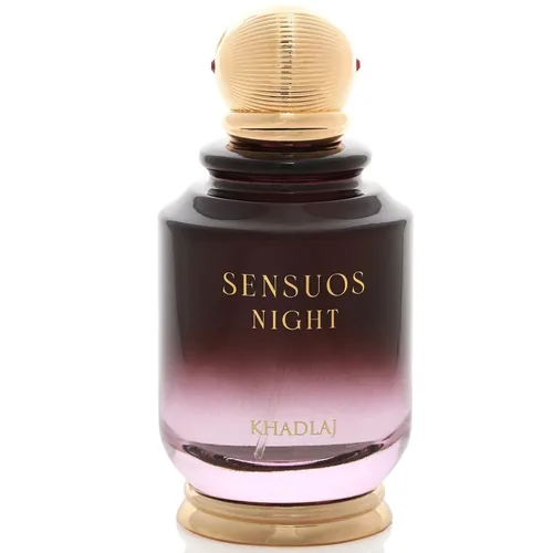 Frasco de Sensuos Night de Khadlaj, notas de Limão e Abacaxi
