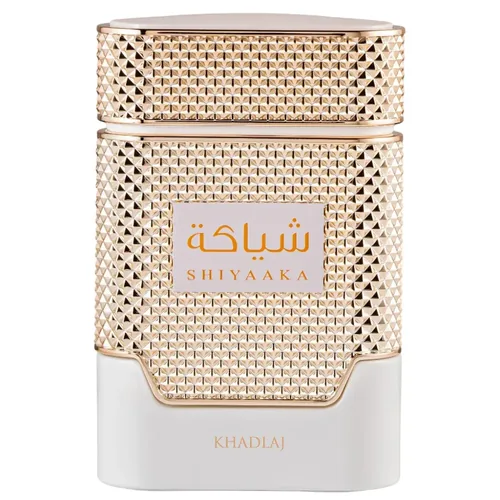 Frasco de Shiyaaka White For Women de Khadlaj, notas de Laranja e Açafrão