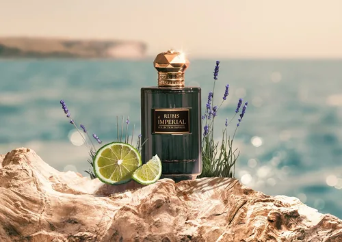 Frasco de Rubis Imperial de Imperial Parfums, notas de Bergamota e Baunilha