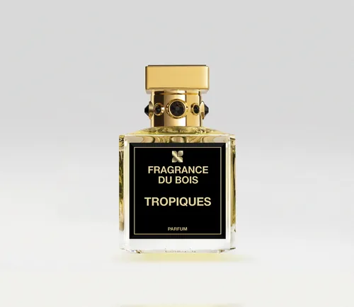 Frasco de Tropiques de Fragrance du Bois, notas de Bergamota e Bergamota