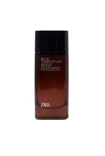 Frasco de Blue Temptation Bold de Zara, notas de Limão e Bergamota