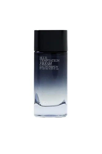 Frasco de Blue Temptation Fresh de Zara, notas de Menta e Cítricos