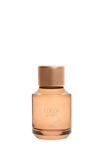 Frasco de Cocoa Sunset em Bali de Zara, notas de Âmbar