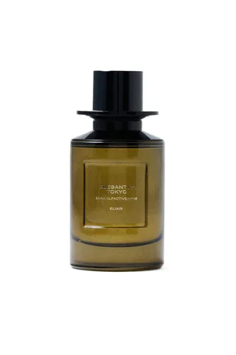 Frasco de Elegantly Tokyo Elixir de Zara, notas de Jasmim e Bambu