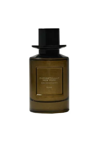 Frasco de Energetically New York Elixir de Zara, notas de Jasmim e Sândalo