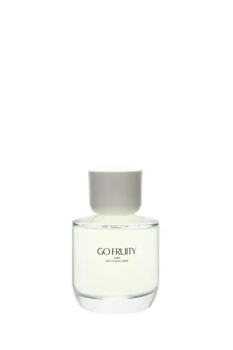 Frasco de Go Fruity de Zara, notas de Íris e Rosa
