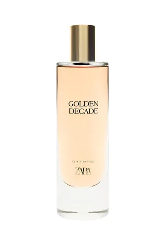 Frasco de Golden Decade Elixir de Zara, notas de Tangerina
