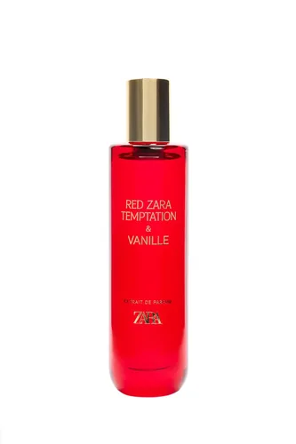 Frasco de Red Temptation & Vanille de Zara, notas de Laranja Amarga