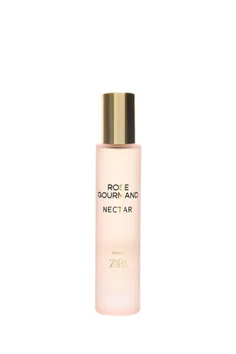 Frasco de Rose Gourmand Nectar de Zara, notas de Rosa e Caramelo