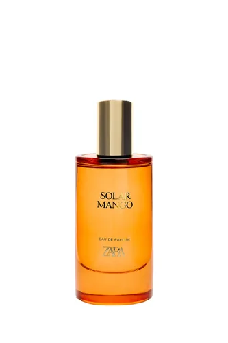 Frasco de Solar Mango de Zara, notas de Jasmim e Sândalo